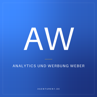 Analytics und Werbung Weber