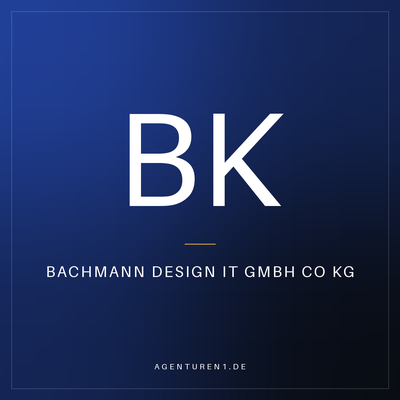Bachmann Design IT GmbH Co KG