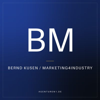 Bernd Kusen / Marketing4Industry