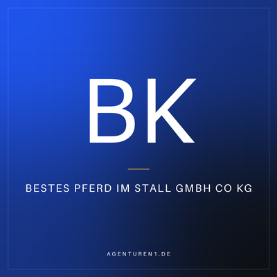 Bestes Pferd im Stall GmbH Co KG
