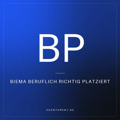 biema beruflich richtig platziert