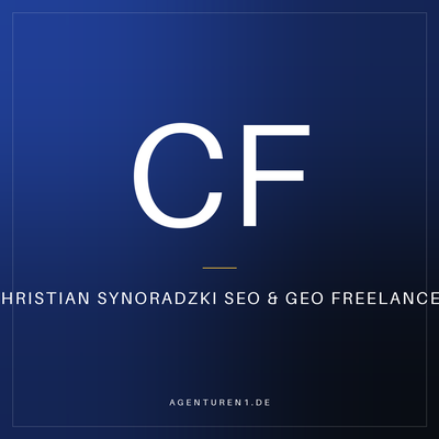 Christian Synoradzki SEO & GEO Freelancer