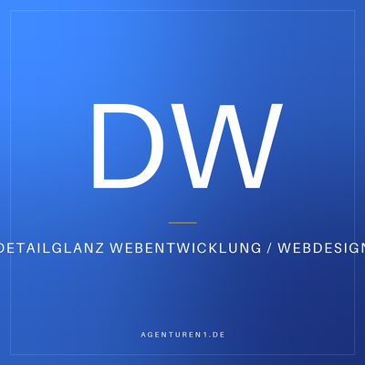 Detailglanz Webentwicklung / Webdesign