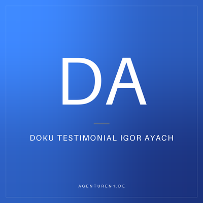 Doku Testimonial Igor Ayach