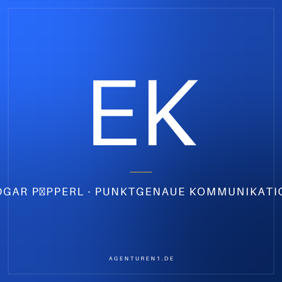 Edgar Pöpperl · Punktgenaue Kommunikation
