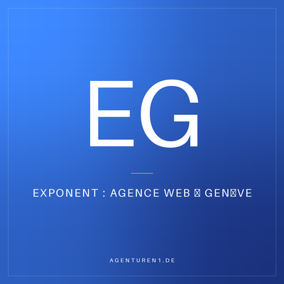 Exponent : Agence web à Genève