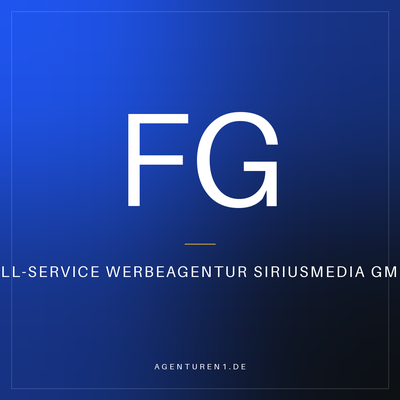 Full-Service Werbeagentur siriusmedia GmbH