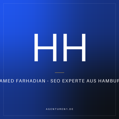Hamed Farhadian - SEO Experte aus Hamburg