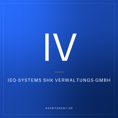ieQ-systems SHK Verwaltungs-GmbH
