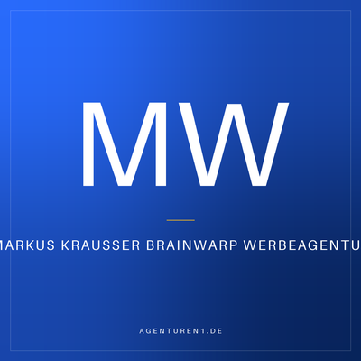 Markus Kraußer BRAINWARP Werbeagentur