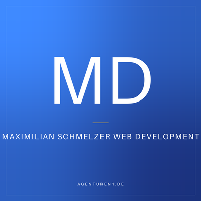 Maximilian Schmelzer Web Development