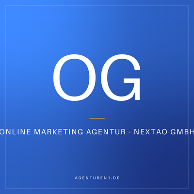 Online Marketing Agentur - NexTao GmbH