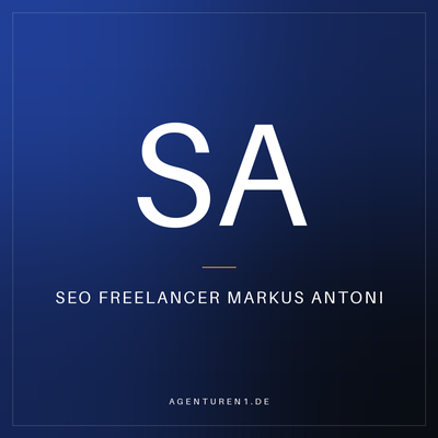 SEO Freelancer Markus Antoni