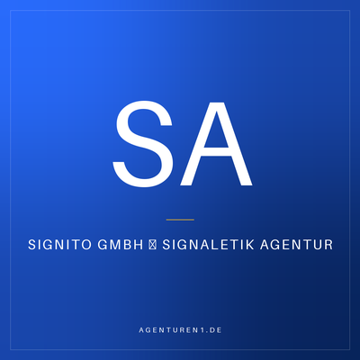 Signito GmbH – Signaletik Agentur