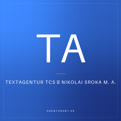 Textagentur TCS – Nikolai Sroka M. A.