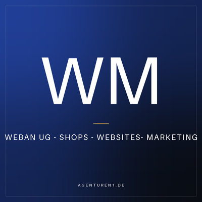 Weban UG - shops - websites- marketing