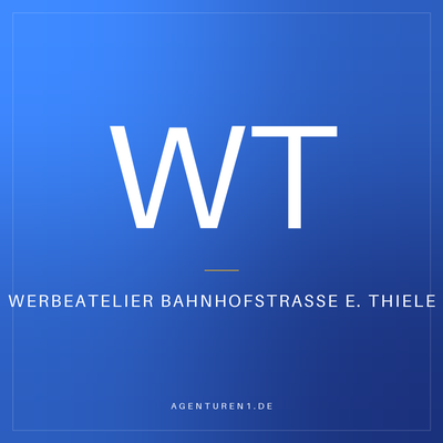 Werbeatelier Bahnhofstraße E. Thiele