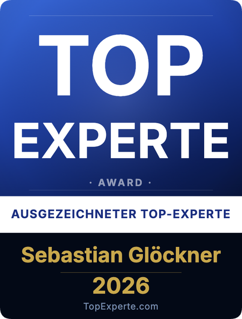 TopExperte Award Sebastian Glöckner 2026