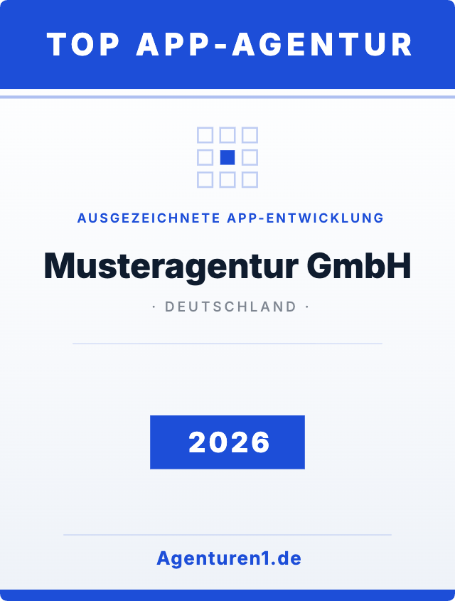 Award Top App-Agentur 2026